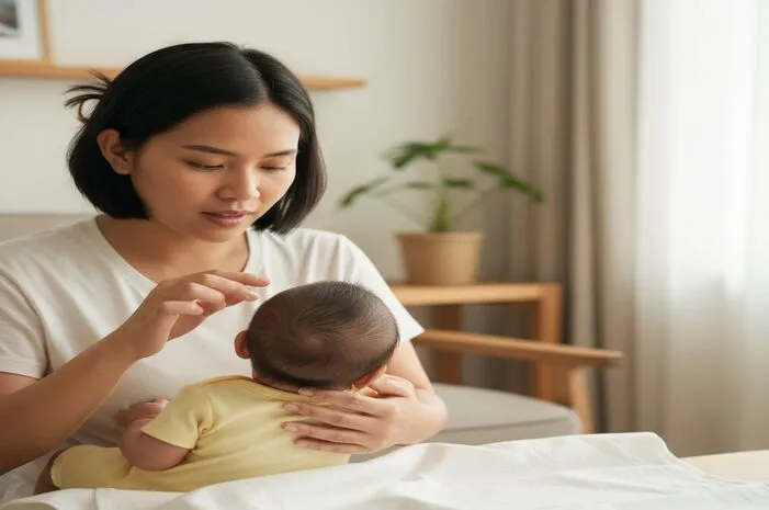 Rambut Bayi Rontok Itu Normal, Ini Cara Merawatnya