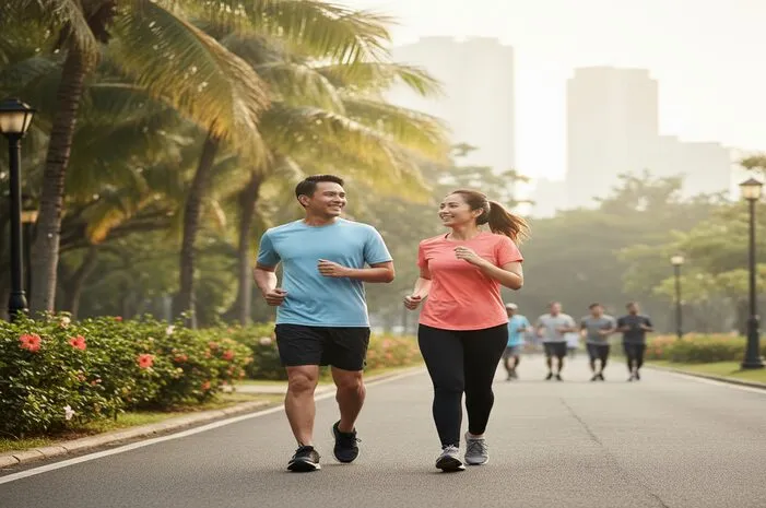 Brisk Walking: Manfaat Sehat, Tubuh Bugar, Hati Senang