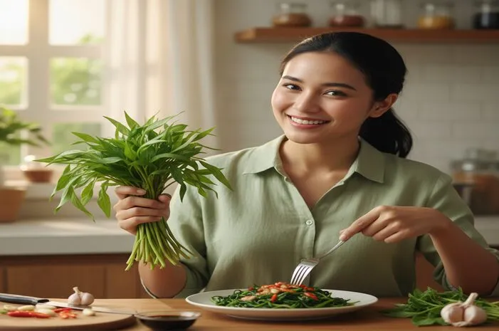 Manfaat Kangkung untuk Kesehatan, Tak Cuma Bikin Ngantuk