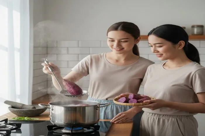 Rebus Ubi Ungu Berapa Lama? Tips Empuk dan Nutrisi Terjaga