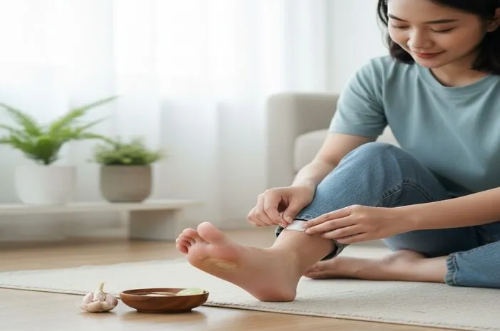 Cara Mencabut Mata Ikan di Kaki Sendiri, Gampang Kok!