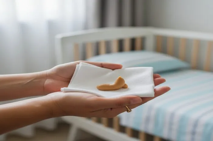 Gambar BAB Bayi Normal: Ini Dia Ciri-Ciri Sehatnya