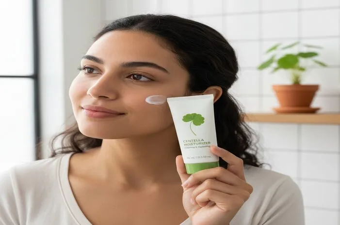 Centella Moisturizer Ringan Bikin Kulit Kalem Bebas Jerawat