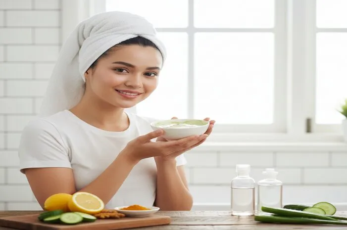 Rahasianya! 10 Cara Memutihkan Wajah Alami Bikin Glowing