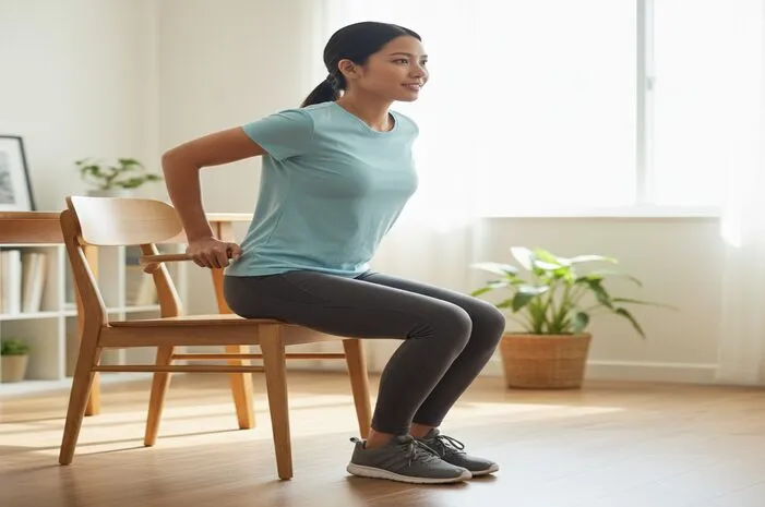 Chair Dips: Latih Trisep di Rumah, Mudah dan Efektif