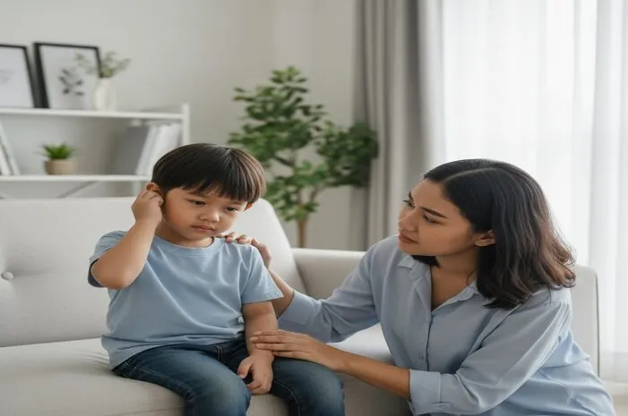 Telinga Anak Sakit Sebelah Kiri: Jangan Panik, Ini Caranya