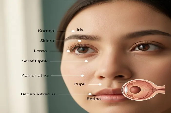 Pahami Nama-Nama Bagian Mata, Mudah Kok!