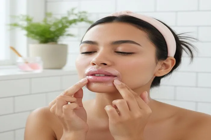 Masker Bibir Bikin Bibir Kenyal dan Sehat Semalaman