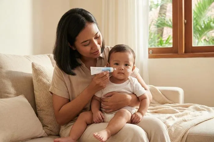 Bepanthen untuk Muka Bayi? Aman Kok, Ini Tipsnya!