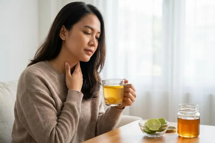 Tenggorokan Gatal Batuk Kering? Ini Minuman Alaminya