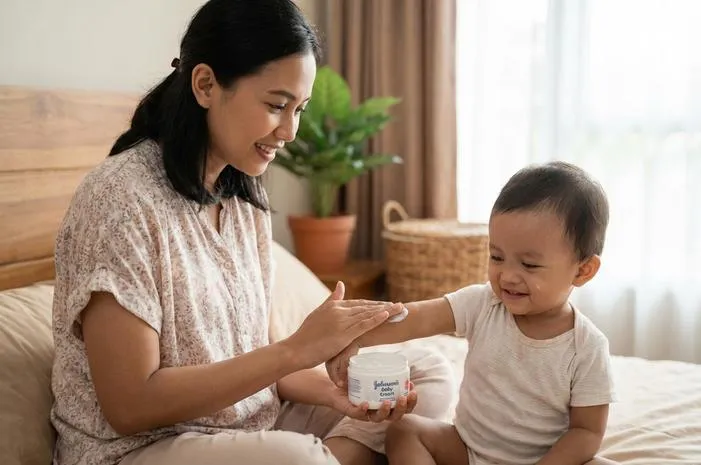 Johnson Baby Cream: Gunanya Melembapkan Kulit Bayi Harian