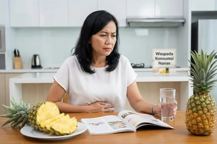 Bahaya Buah Nanas: Jangan Berlebihan Ya!
