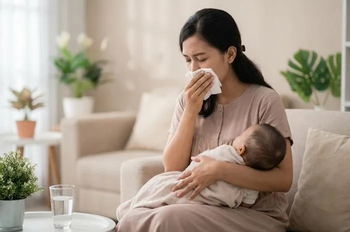 Ibu Batuk Menyusui? Bayi Justru Makin Kuat Berkat ASI!