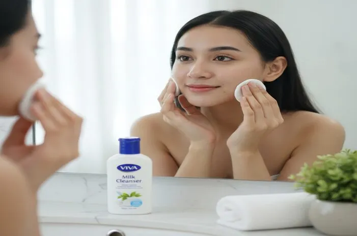 Viva Milk Cleanser untuk Jerawat? Pasti Bikin Kinclong!