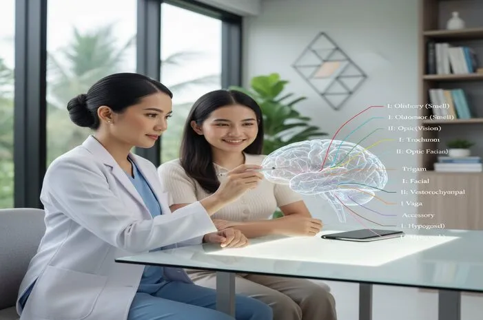 Yuk Kenali 12 Saraf Kranial dan Fungsinya