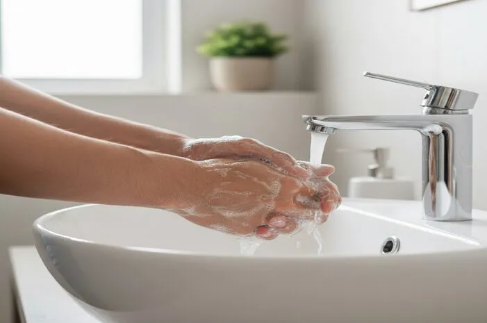 Hand Wash: Tangan Higienis, Sehat Selalu, Kuman Lewat