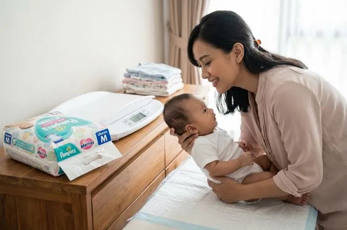 Pampers Merries M: Ukuran Ideal Bayi 6-11 Kg. Pas Banget!