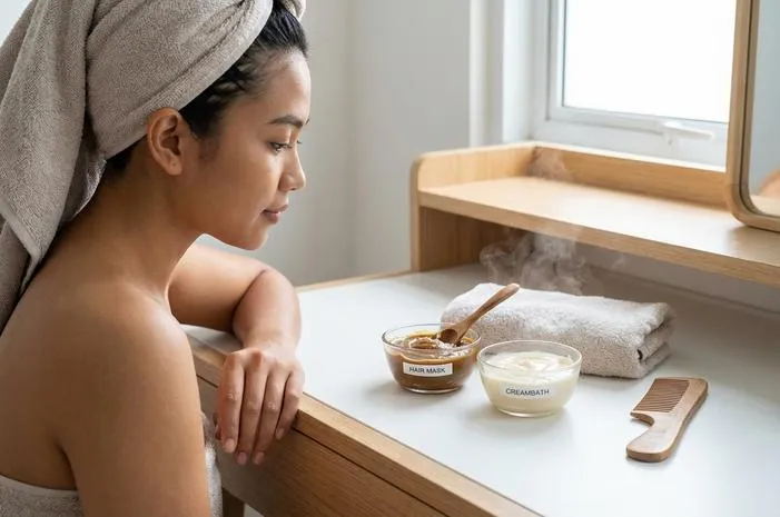 Perbedaan Hair Mask dan Creambath: Pilih Mana?