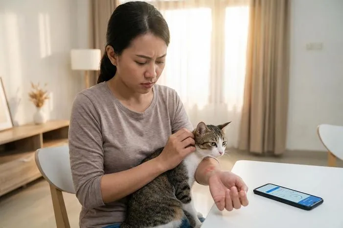 Scabies Kucing Menular ke Manusia: Kenali Gejalanya