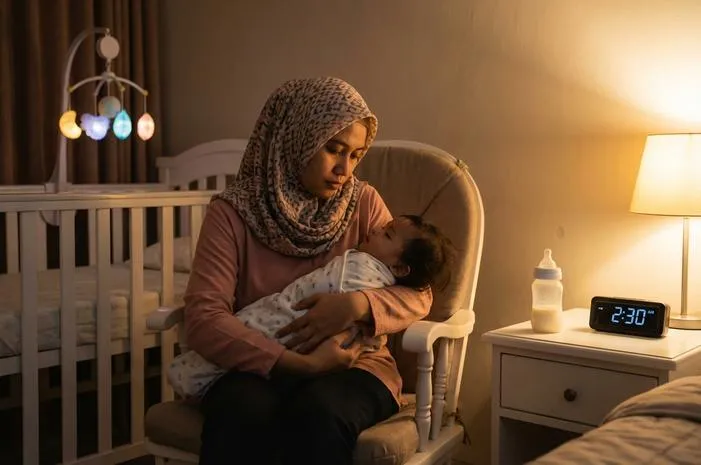 Sleep Regression: Bayi Sulit Tidur? Cek Cara Ini!