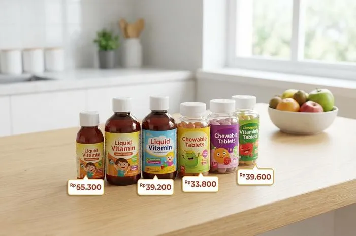 Harga Vitamin Penambah Nafsu Makan Anak: Mulai Rp9 Ribu