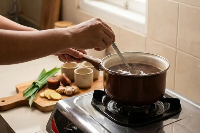 Cara Membuat Bajigur Hangat Gurih, Praktis di Rumah