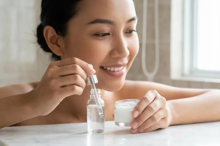 Pakai Moist atau Serum Dulu? Cek Urutan Skincare yang Benar