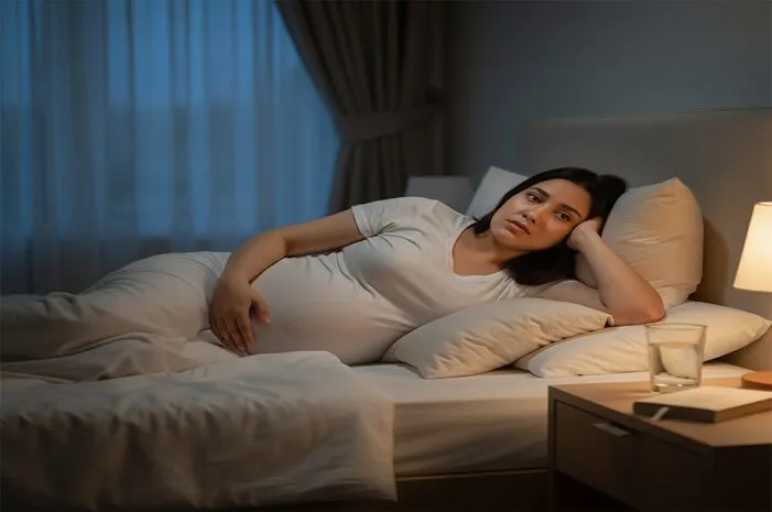 Susah Tidur Saat Hamil Trimester 3? Tidur Pulas Pasti!