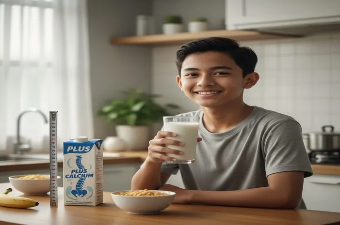 Susu Berkalsium Tinggi untuk Tinggi Badan Optimal