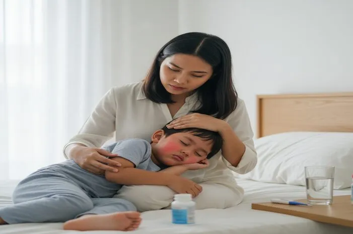 Demam Anak Tidak Turun? Coba Ini Lalu ke Dokter!