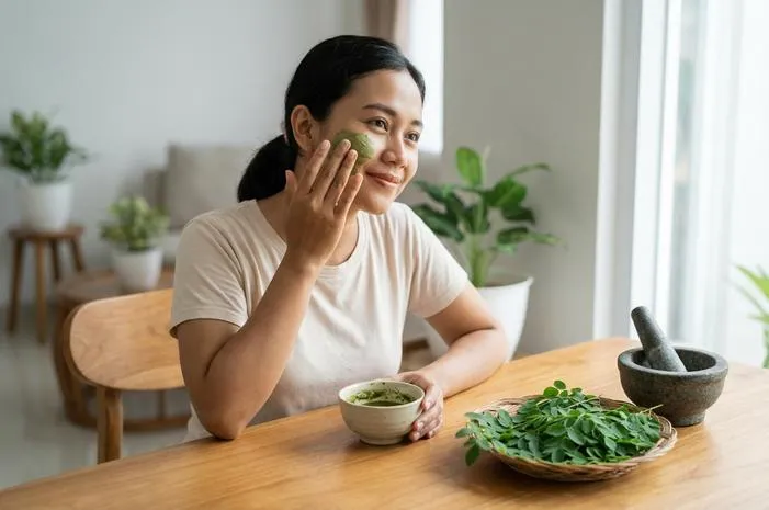 Manfaat Masker Daun Kelor: Wajah Cerah Tanpa Jerawat