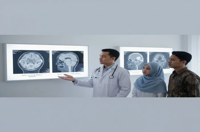 Pahami Hasil CT Scan Kepala Normal dan Tak Normal