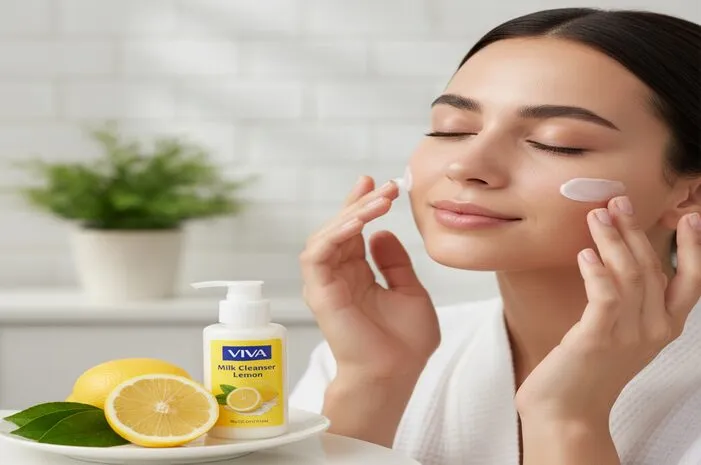 Viva Milk Cleanser Lemon: Wajah Bersih Bebas Minyak Jerawat