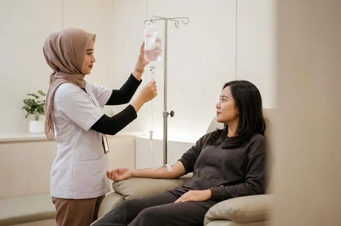 Infus Warna Pink untuk Apa? Ini Dia Manfaatnya!