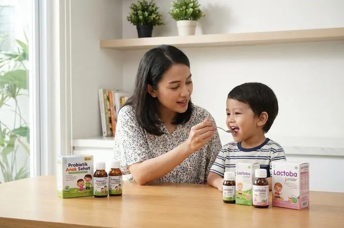 Pilihan Merk Probiotik Anak untuk Pencernaan Kuat