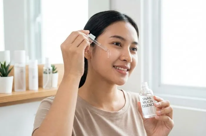 Snail Mucin Bikin Kulit Glowing Bebas Bekas Jerawat