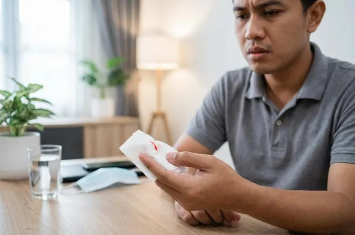 Meludah Keluar Darah? Jangan Panik, Cek Dulu!