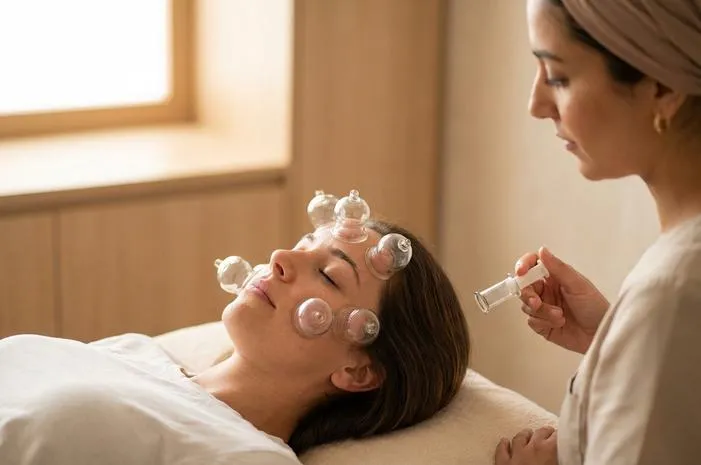 Bekam Wajah: Rahasia Kulit Kencang, Cerah, dan Awet Muda