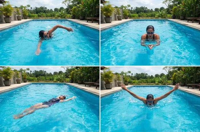 Pahami 4 Gaya Renang: Dari Santai Hingga Tercepat