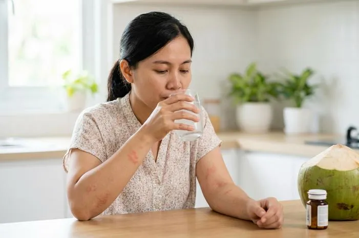 Alergi Obat Gejala Ringan? Atasi Pakai Air Kelapa!