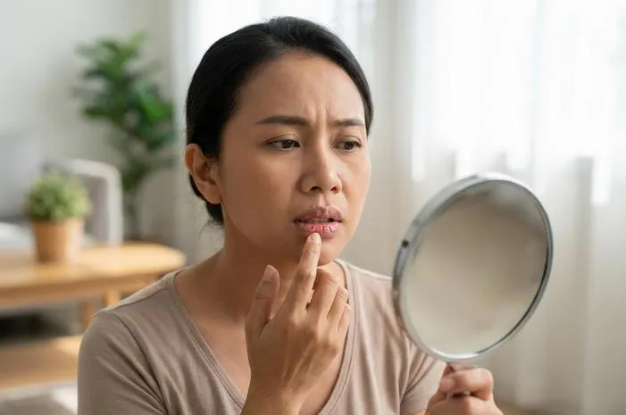 Gejala Kanker Bibir Kering yang Sering Terlupa