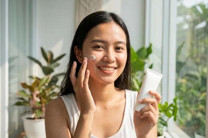 Sunscreen Mencerahkan Terbaik Bikin Wajah Glowing Cerah