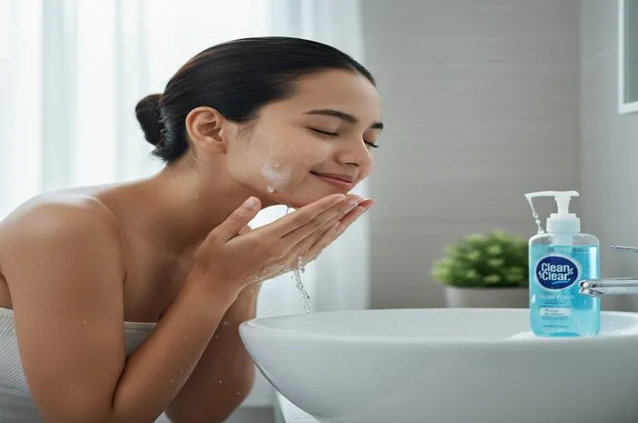Facial Wash Clean Clear Basmi Jerawat Minyak Berlebih