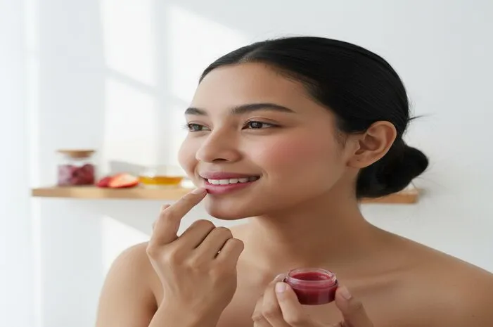 Praktis! Cara Memerahkan Bibir Hitam Jadi Merona Alami
