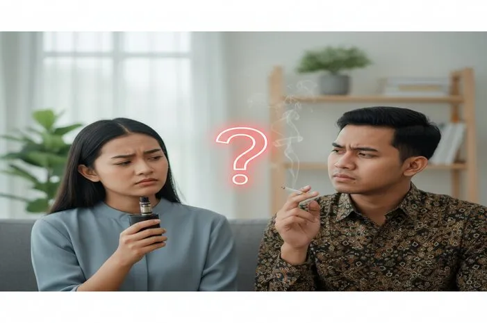 Rokok dan Vape Bahaya Mana? Keduanya Tak Aman