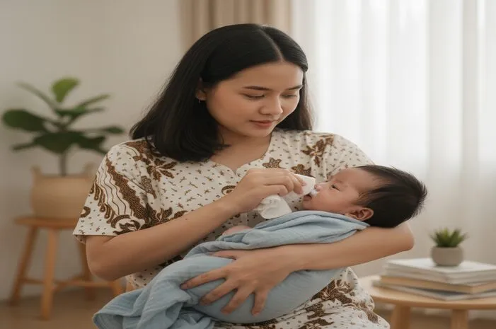 Wajar Kok! Atasi Bayi Gumoh Lewat Hidung dengan Benar