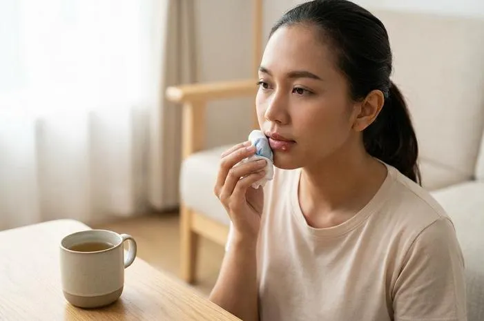 Mudah! Cara Cepat Hilangkan Benjolan di Bibir