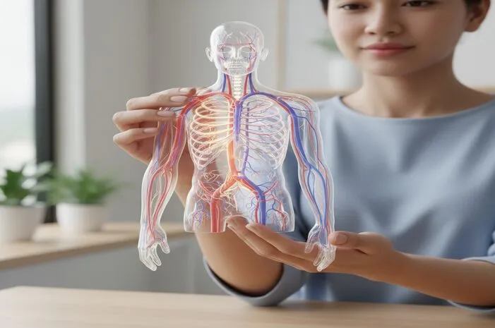 Pahami Jenis Pembuluh Darah: Arteri, Vena, Kapiler