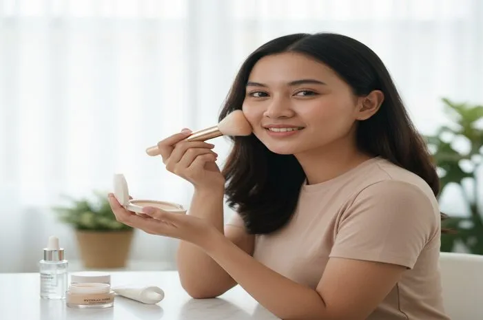 Bedak untuk Kulit Kering Kusam: Lembap dan Glowing
