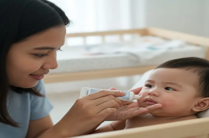 Ruam Pipi Bayi? Ini Cream Ampuh dan Aman!